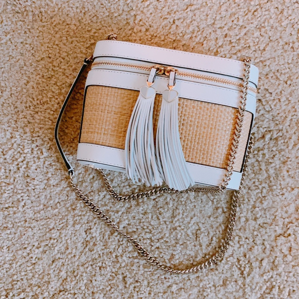 Kate Spade wicker crossbody